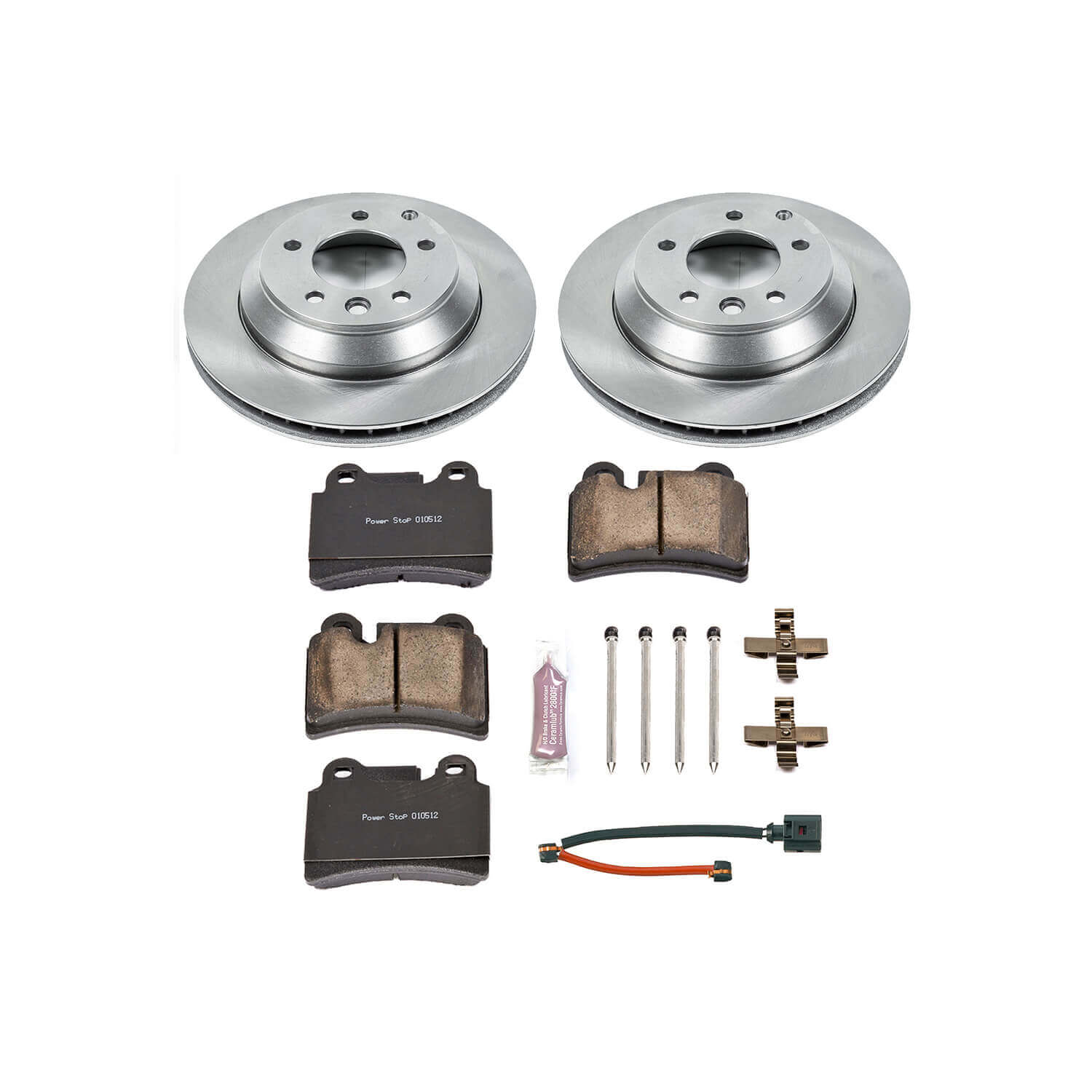 Power Stop KOE4681 Autospecialty - 1-Click Daily Driver Brake Kits (Rear) for 2006 Volkswagen Touareg product image