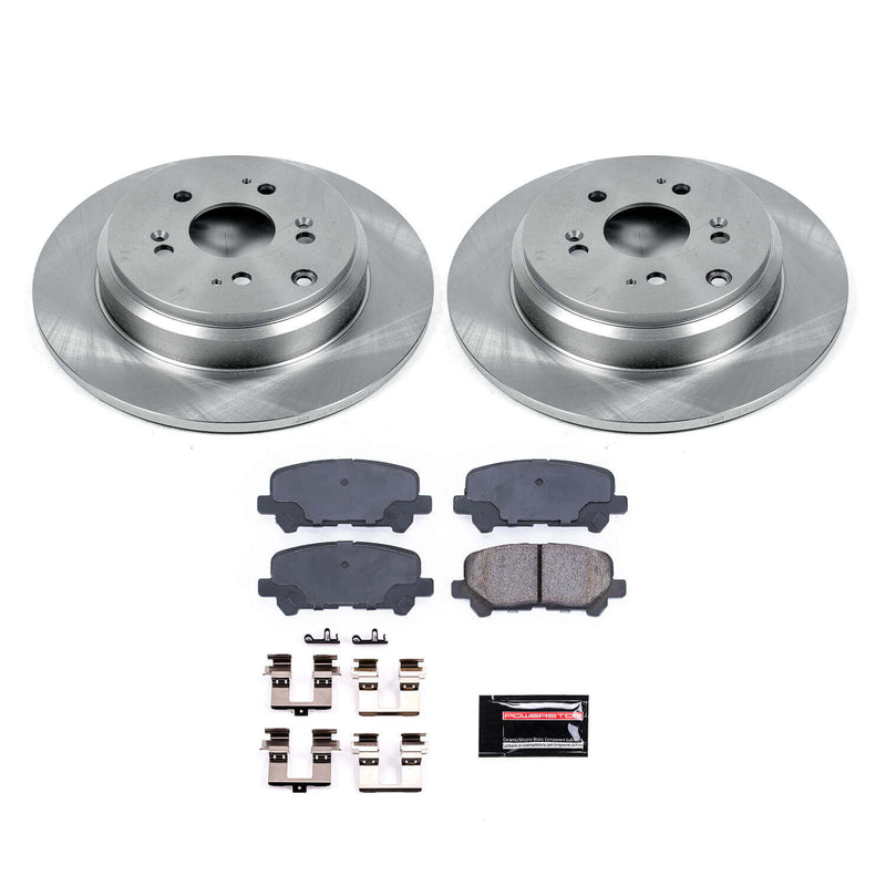 Power Stop KOE4685 Autospecialty - 1-Click Daily Driver Brake Kits (Rear) for 2007-2017 Acura MDX product image