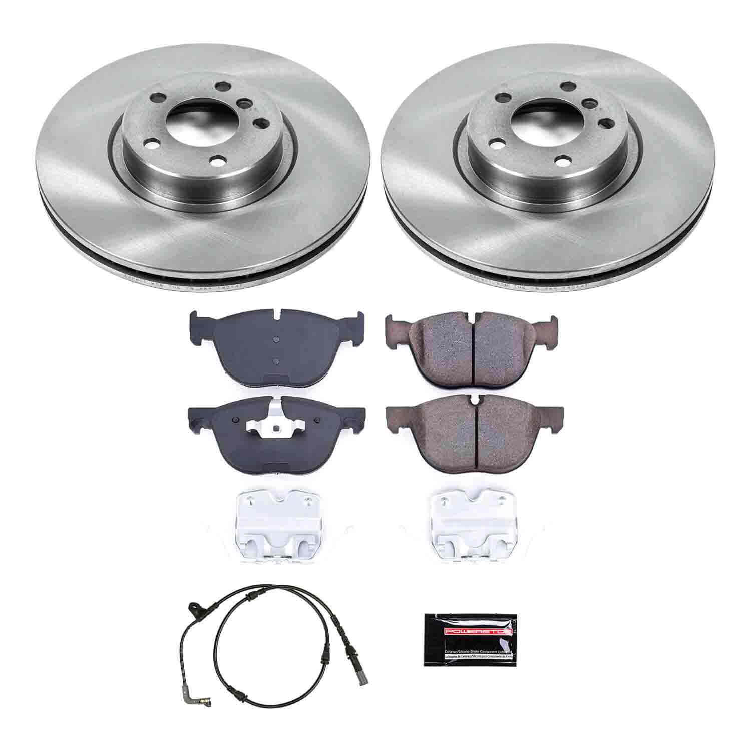 Power Stop KOE4692 Autospecialty - 1-Click Daily Driver Brake Kits (Front) for 2007-2010 BMW X5 product image