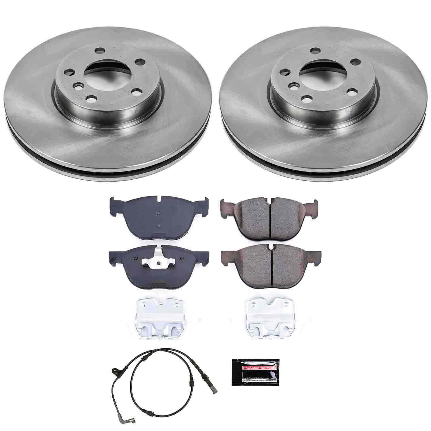Power Stop KOE4693 Autospecialty - 1-Click Daily Driver Brake Kits (Front) for 2007-2010 BMW X5 product image