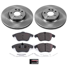 Power Stop KOE4700 Autospecialty 1-Click Daily Driver Front Brake Kit for 2008-2018 Volvo S60 product image