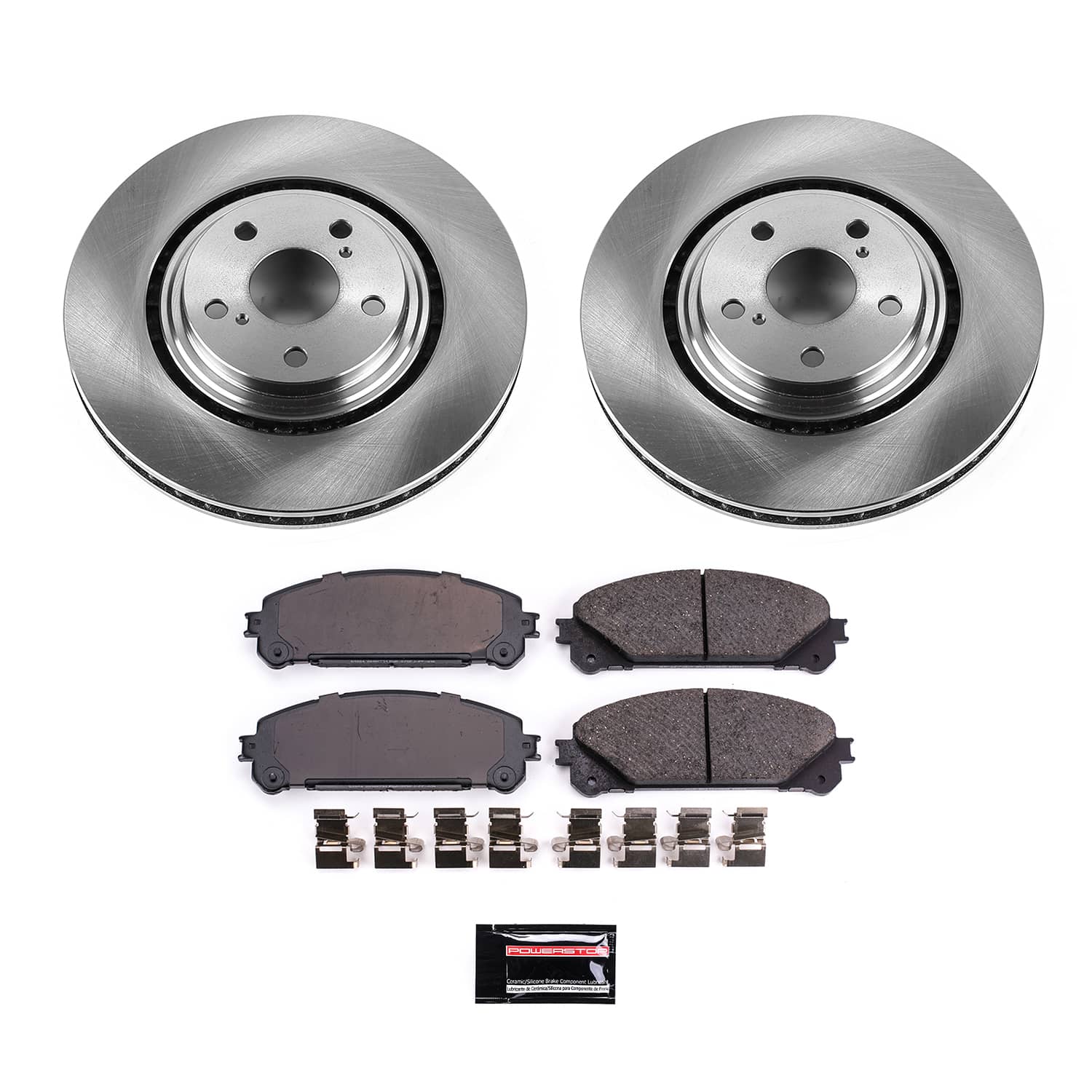 Power Stop KOE4713 Autospecialty - 1-Click Daily Driver Brake Kits (Front) for 2008-2021 Lexus NX200T product image