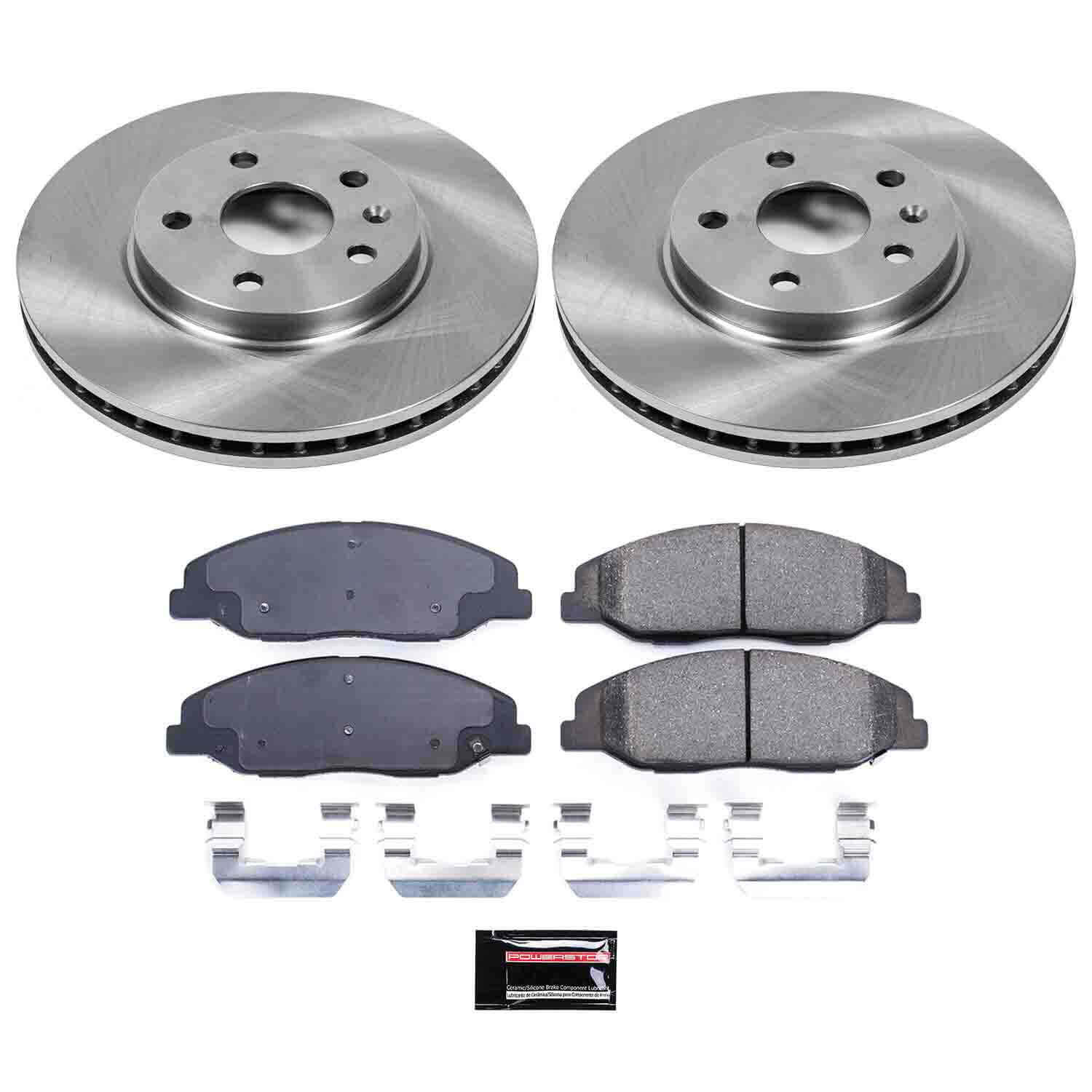 Power Stop KOE4721 Autospecialty - 1-Click Daily Driver Brake Kits (Front) for 2008-2014 Cadillac Cts product image
