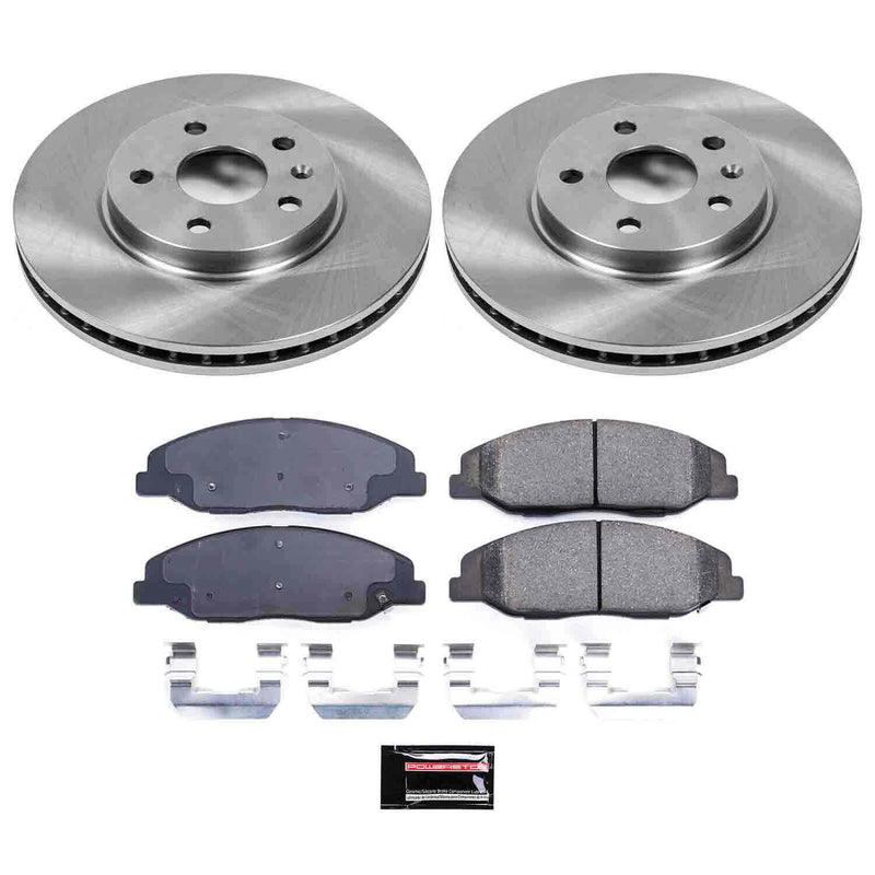 Power Stop KOE4721 Autospecialty - 1-Click Daily Driver Brake Kits (Front) for 2008-2014 Cadillac Cts product image