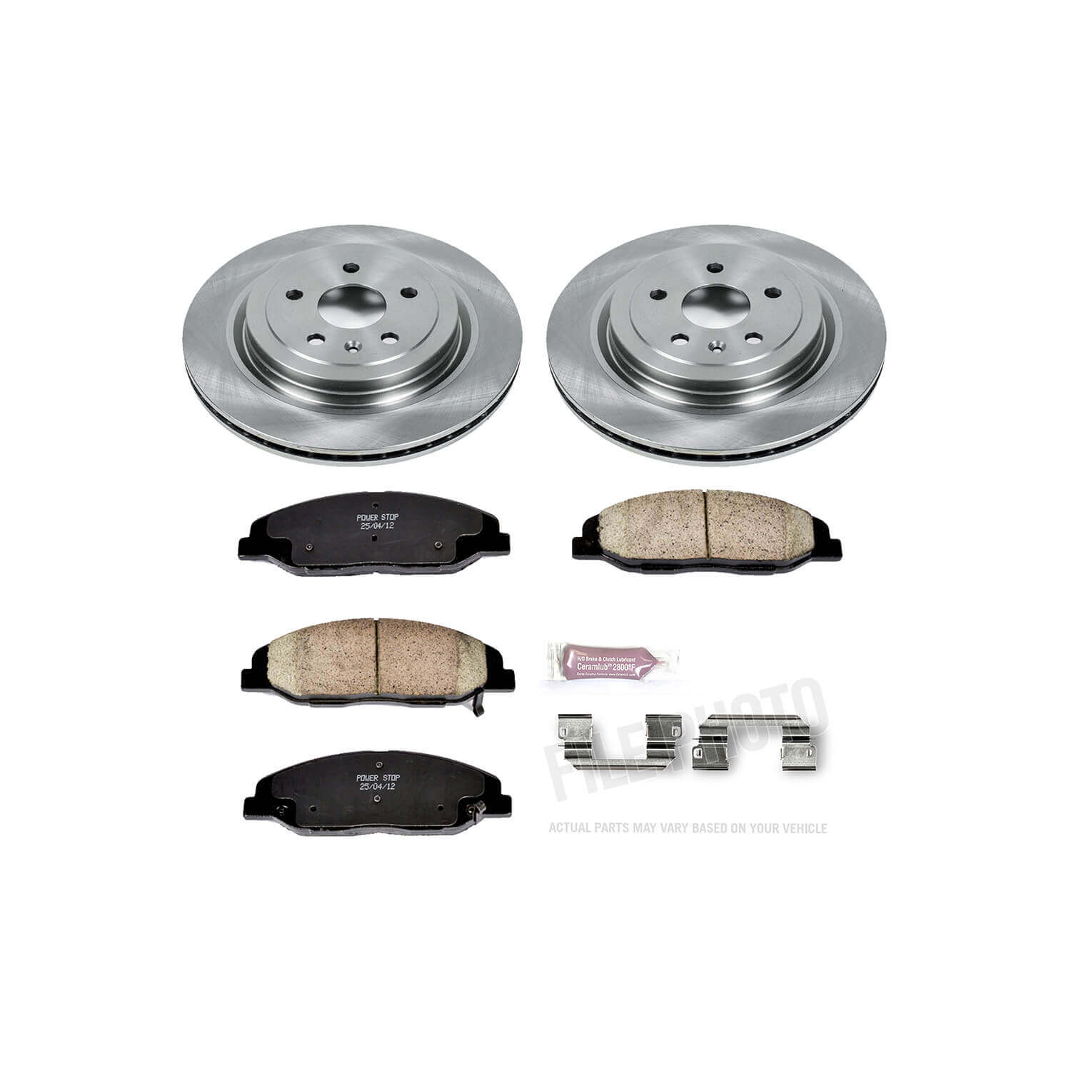 Power Stop KOE4723 Autospecialty - 1-Click Daily Driver Brake Kits (Rear) for 2008-2014 Cadillac Cts product image