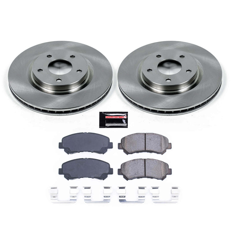 Power Stop KOE4724 Autospecialty - 1-Click Daily Driver Brake Kits (Front) for 2008-2015 Nissan Rogue product image