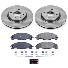 Power Stop KOE4726 Autospecialty - 1-Click Daily Driver Brake Kits (Front) for 2008-2011 Ford Focus product image