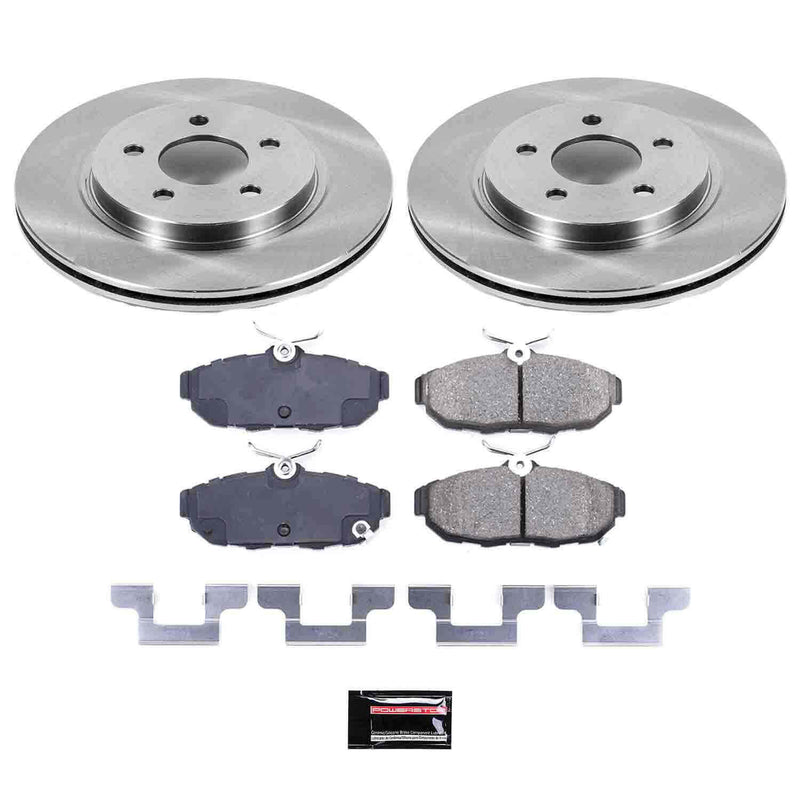 Power Stop KOE4749 Autospecialty - 1-Click Daily Driver Brake Kits (Rear) for 2011-2014 Ford Mustang product image