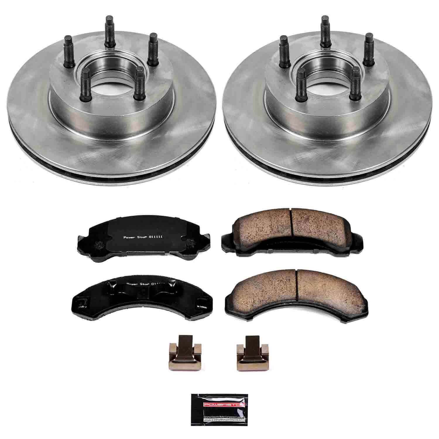 Power Stop KOE4786 Autospecialty - 1-Click Daily Driver Brake Kits (Front) for 1990-1994 Ford Bronco II product image