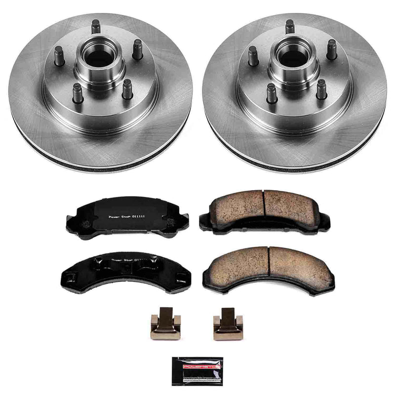 Power Stop KOE4791 Autospecialty - 1-Click Daily Driver Brake Kits (Front) for 1991-1994 Ford Explorer product image