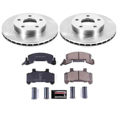 Power Stop KOE4808 Autospecialty - 1-Click Daily Driver Brake Kits (Front) for 1985-1991 Buick Skyhawk product image