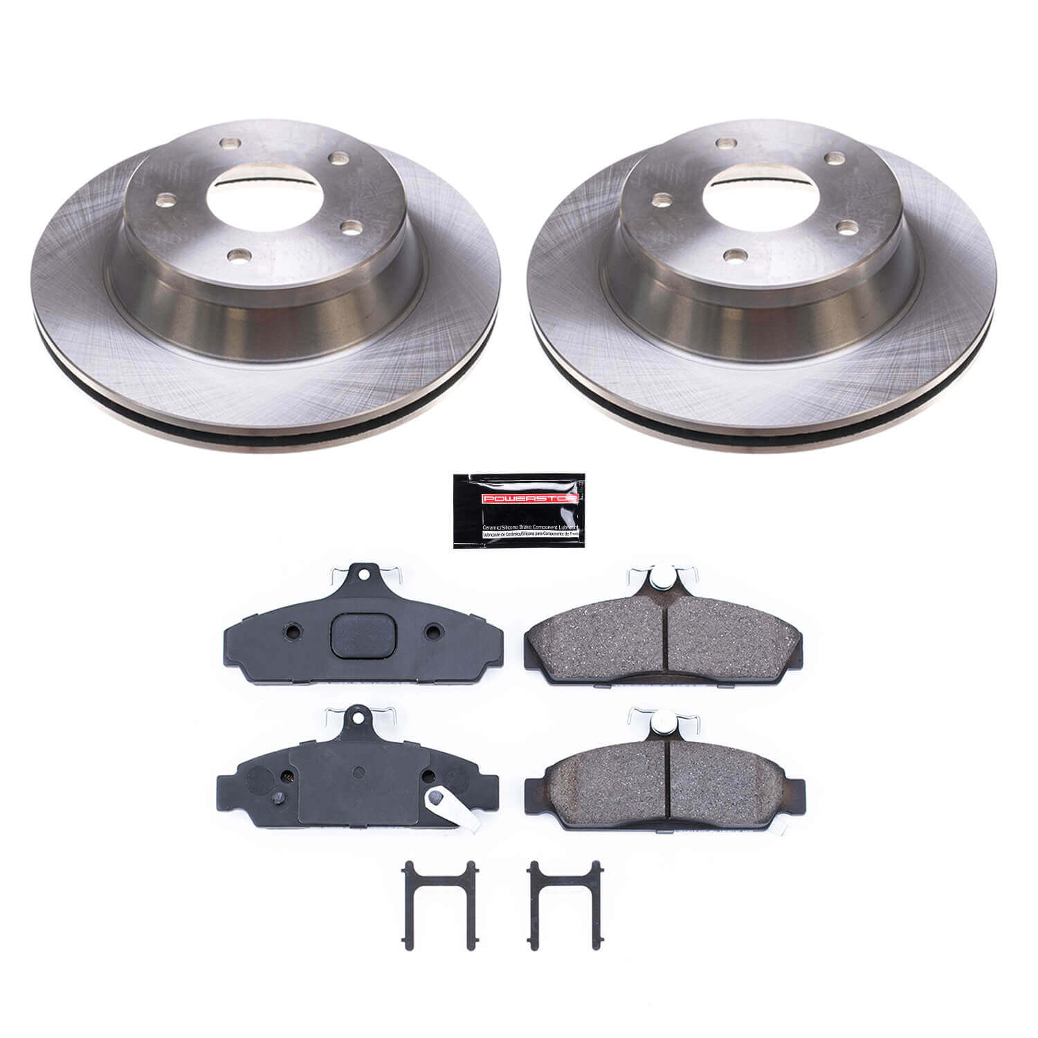 Power Stop KOE4810 Autospecialty 1-Click Daily Driver Front Pad And Rotor Kit for 1984-1987 Chevrolet Corvette product image