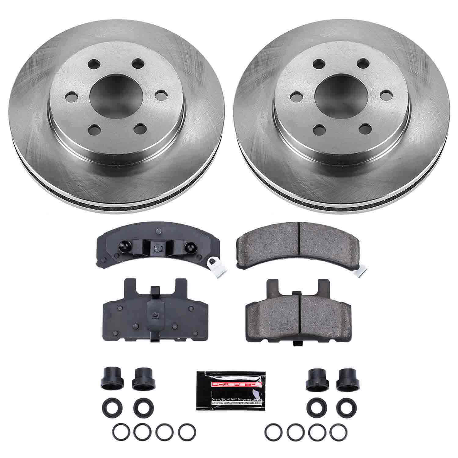 Power Stop KOE4870 Autospecialty - 1-Click Daily Driver Brake Kits (Front) for 1997-1999 Cadillac Deville product image