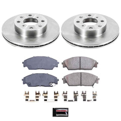 Power Stop KOE4880 Autospecialty - 1-Click Daily Driver Brake Kits (Front) for 1988-1990 Honda Prelude product image