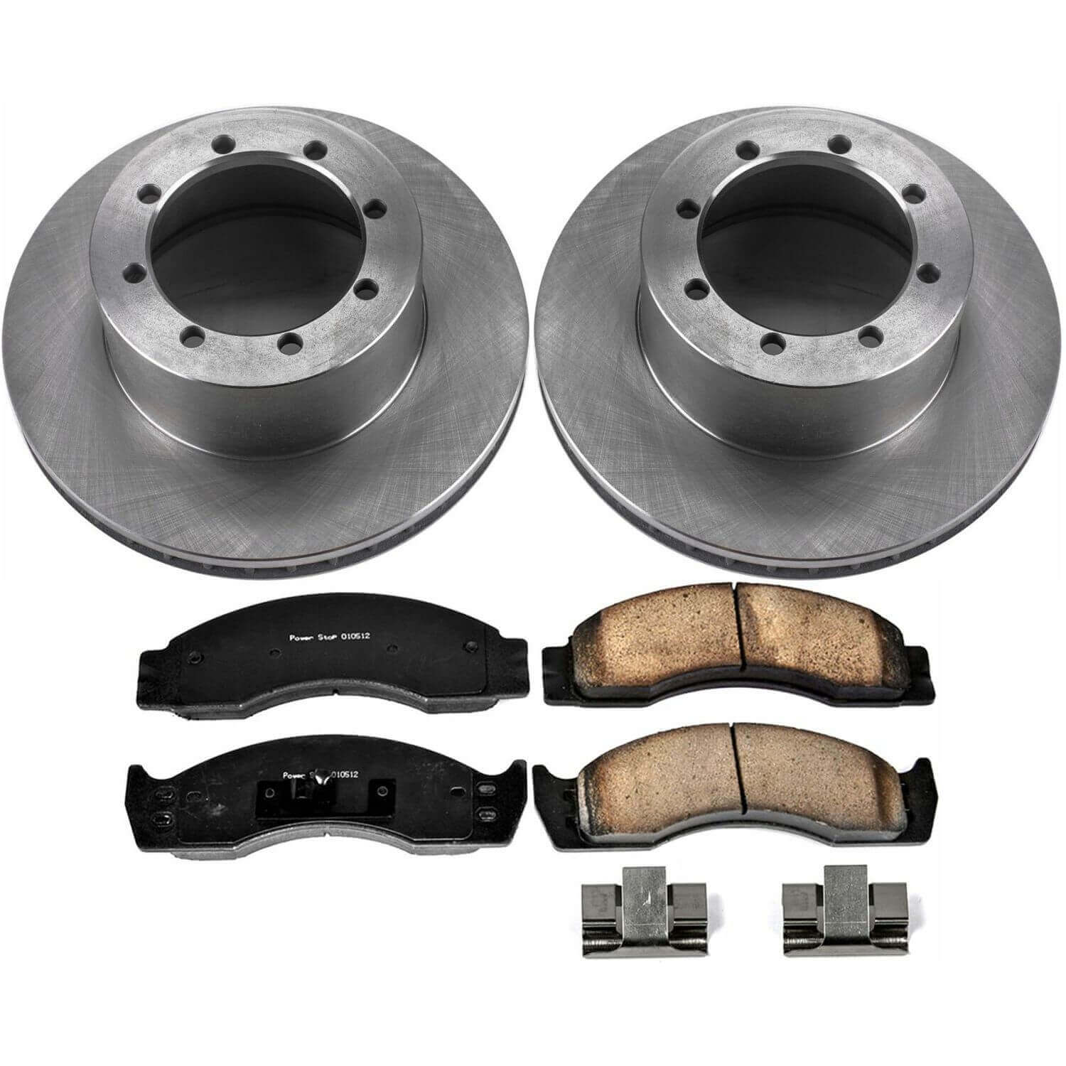 Power Stop KOE4912 Autospecialty 1-Click Daily Driver Rear Brake Kit for 2001-2002 Ford E-450 Econoline Super Duty product image
