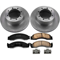 Power Stop KOE4912 Autospecialty 1-Click Daily Driver Rear Brake Kit for 2001-2002 Ford E-450 Econoline Super Duty product image