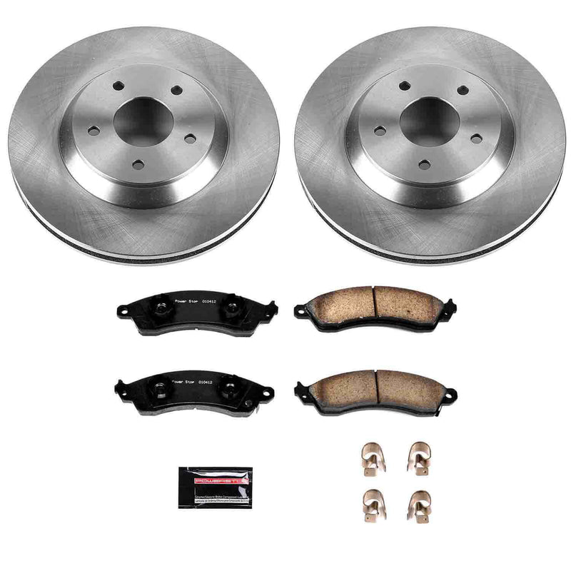 Power Stop KOE4913 Autospecialty - 1-Click Daily Driver Brake Kits (Front) for 1988-1996 Chevrolet Corvette product image