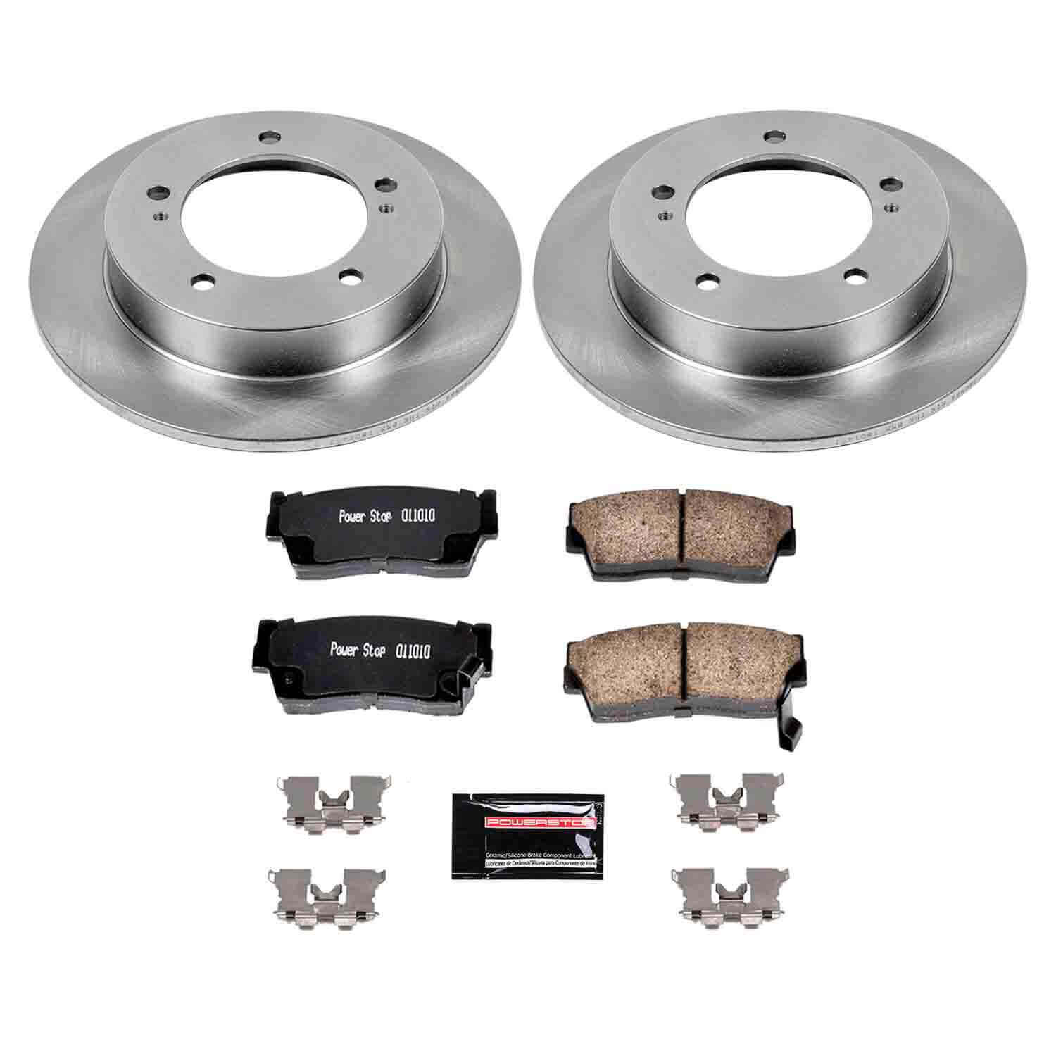 Power Stop KOE4919 Autospecialty - 1-Click Daily Driver Brake Kits (Front) for 1989-1998 Chevrolet Tracker product image