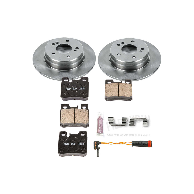 Power Stop KOE4949 Autospecialty - 1-Click Daily Driver Brake Kits (Rear) for 1996-2000 Mercedes-Benz C280 product image