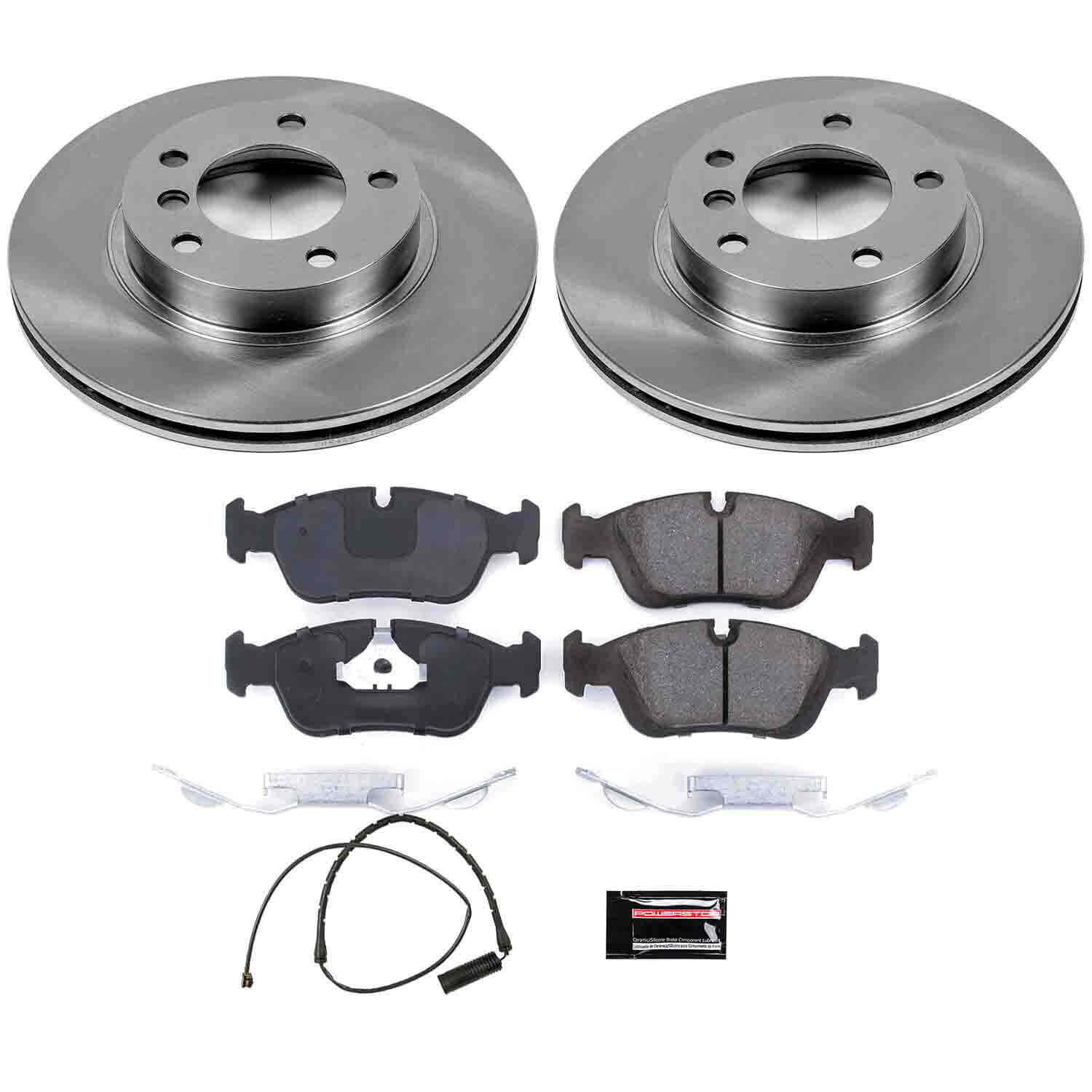 Power Stop KOE496 Autospecialty - 1-Click Daily Driver Brake Kits (Front) for 1992-2002 BMW 318I product image