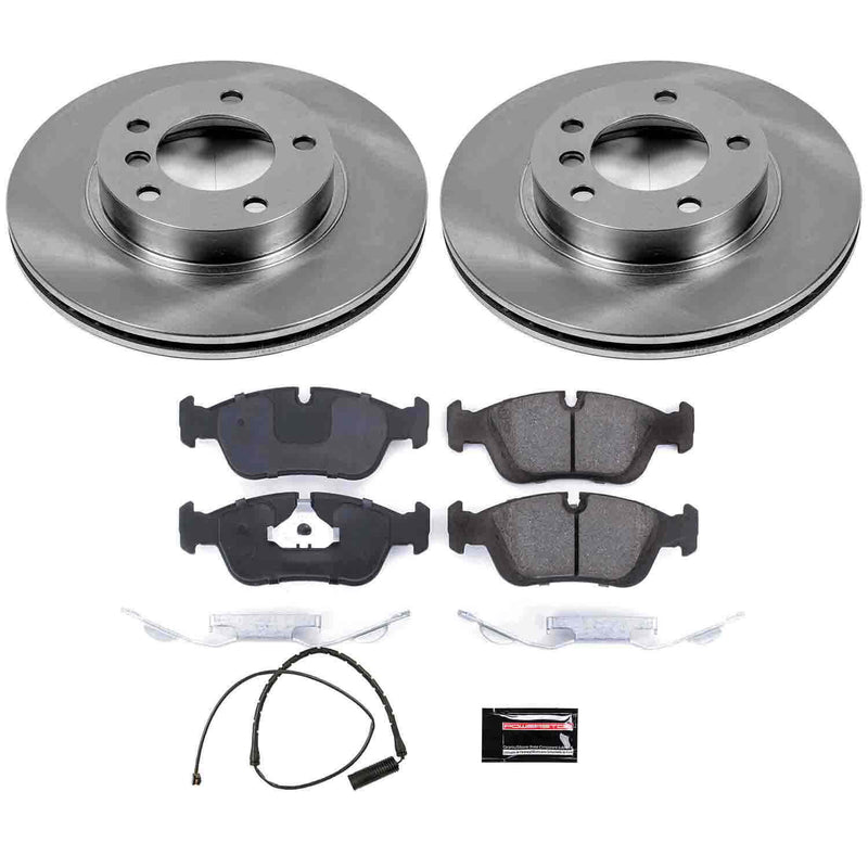 Power Stop KOE496 Autospecialty - 1-Click Daily Driver Brake Kits (Front) for 1992-2002 BMW 318I product image