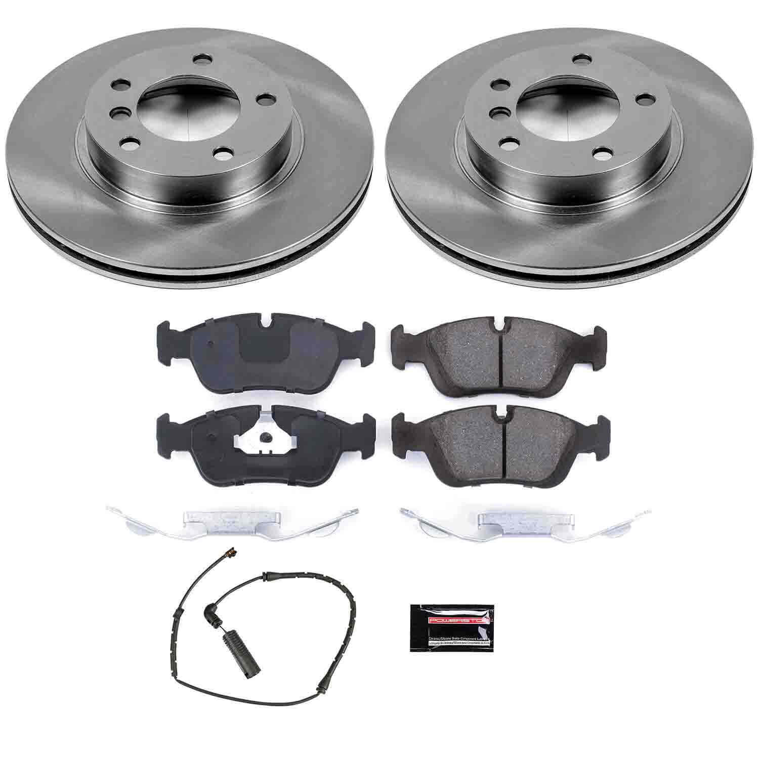 Power Stop KOE497 Autospecialty - 1-Click Daily Driver Brake Kits (Rear) for 1999-2005 BMW 323CI product image