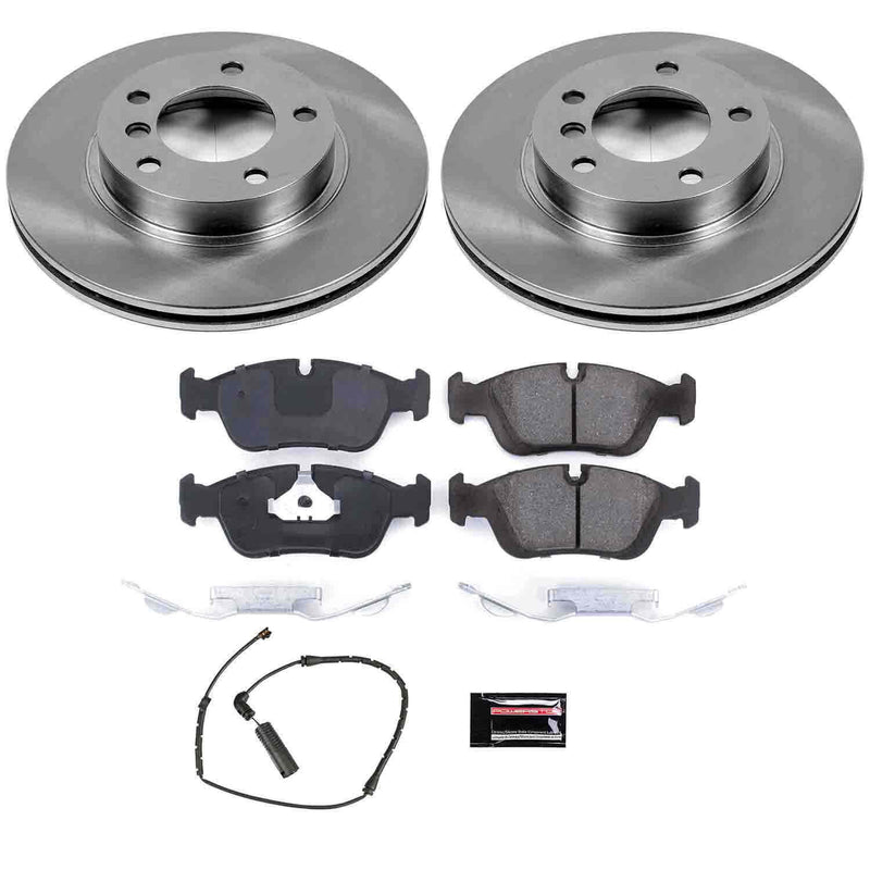 Power Stop KOE497 Autospecialty - 1-Click Daily Driver Brake Kits (Rear) for 1999-2005 BMW 323CI product image