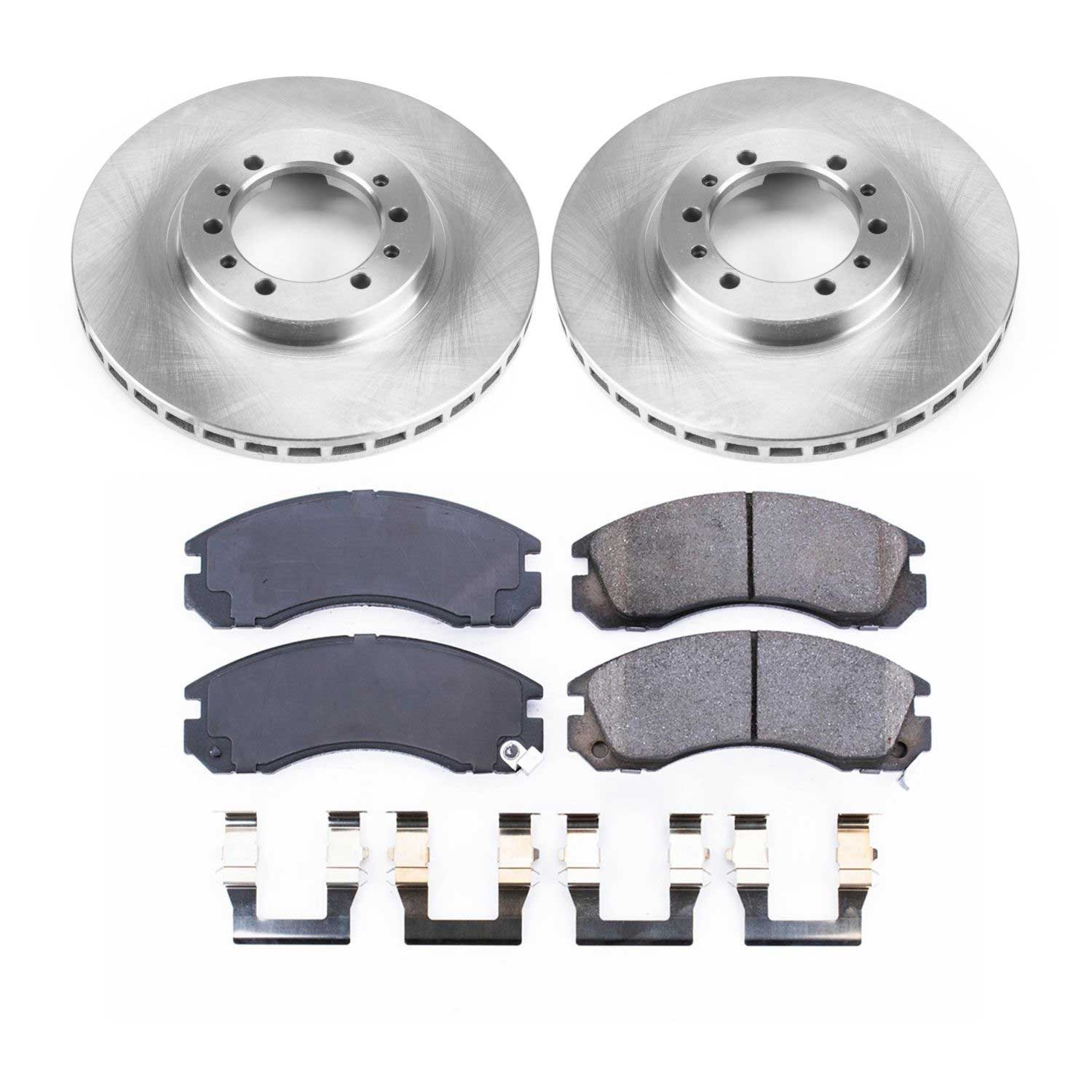 Power Stop KOE4981 Autospecialty 1-Click Daily Driver Front Brake Kit for 1991-1996 Mitsubishi Montero product image