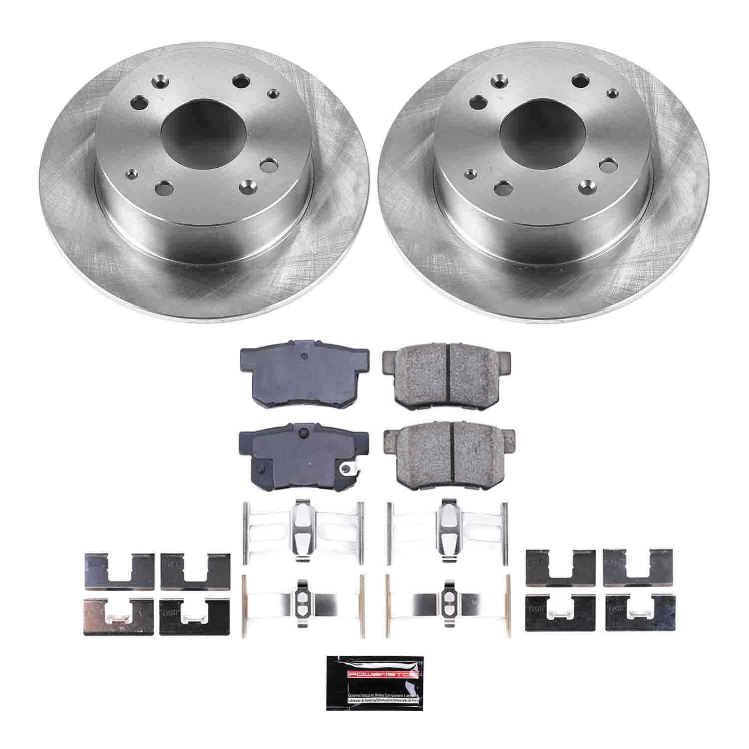 Power Stop KOE4991 Autospecialty - 1-Click Daily Driver Brake Kits (Rear) for 1995-1998 Acura Tl product image