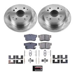 Power Stop KOE4991 Autospecialty - 1-Click Daily Driver Brake Kits (Rear) for 1995-1998 Acura Tl product image
