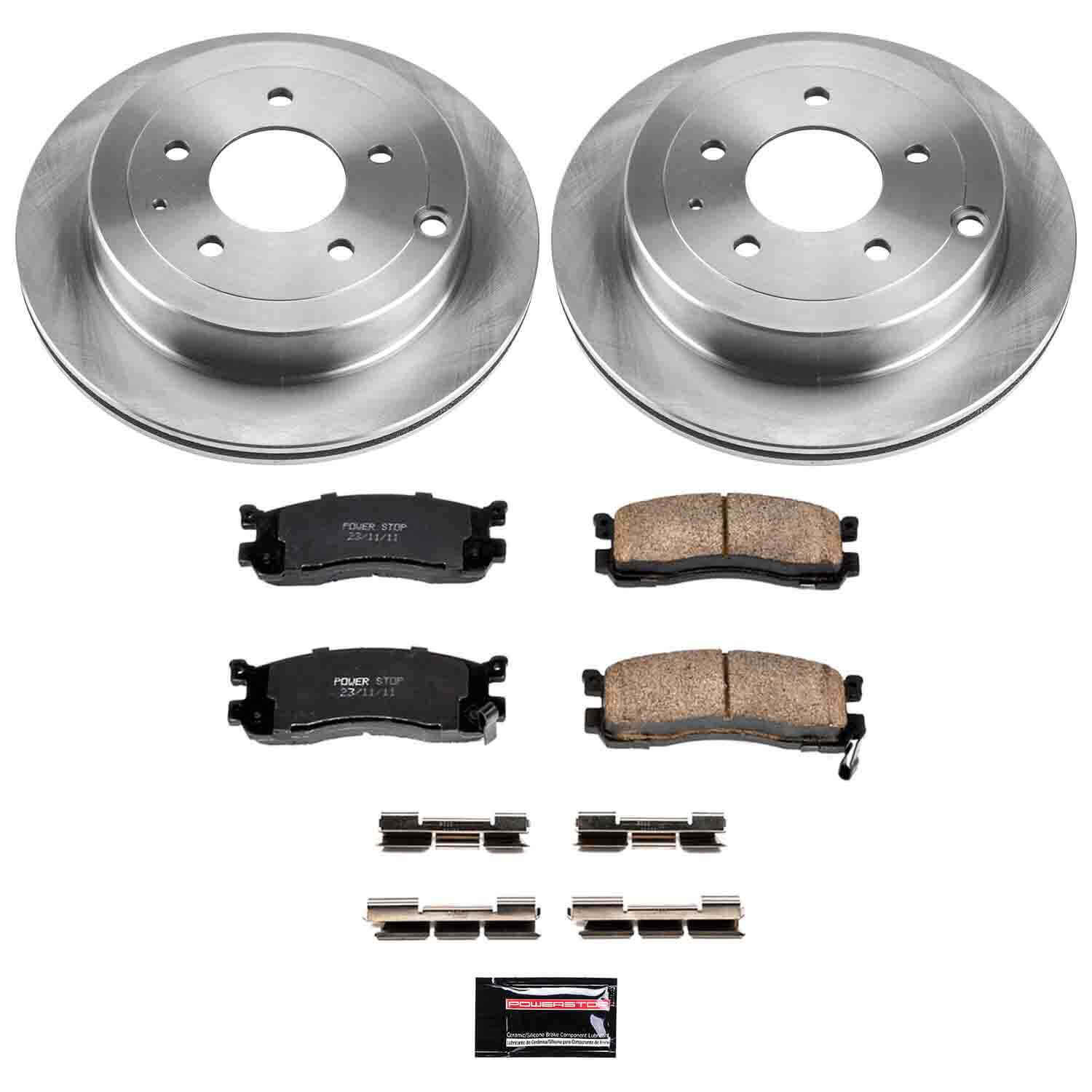 Power Stop KOE5009 Autospecialty 1-Click Daily Driver Rear Brake Kit for 1992-1995 Mazda 929 product image