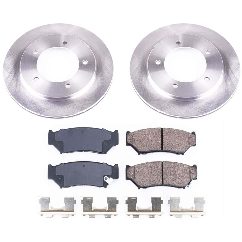Power Stop KOE5014 Autospecialty 1-Click Daily Driver Front Brake Kit for 2000-2004 Chevrolet Tracker product image