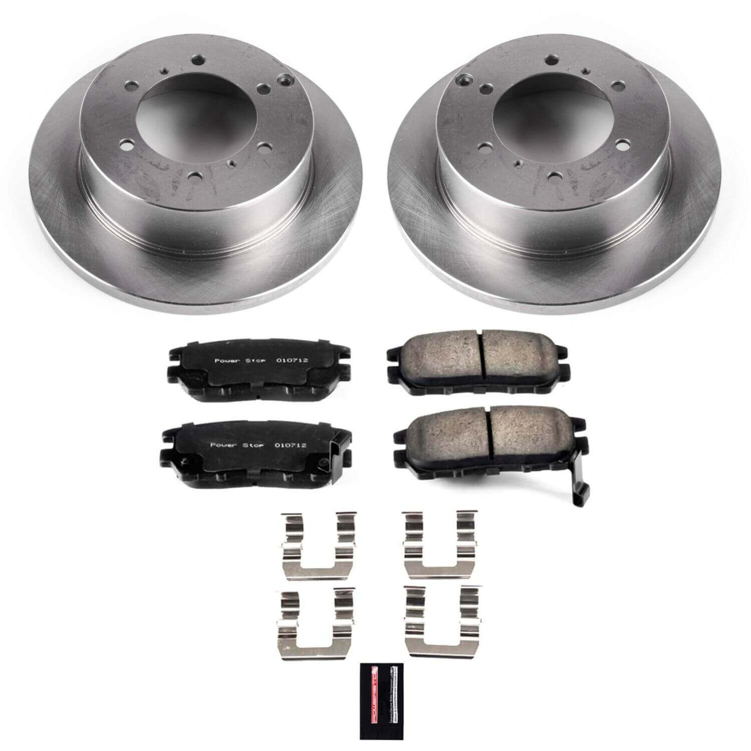 Power Stop KOE5022 Autospecialty 1-Click Daily Driver Rear Brake Kit for 1991-2000 Mitsubishi Montero product image