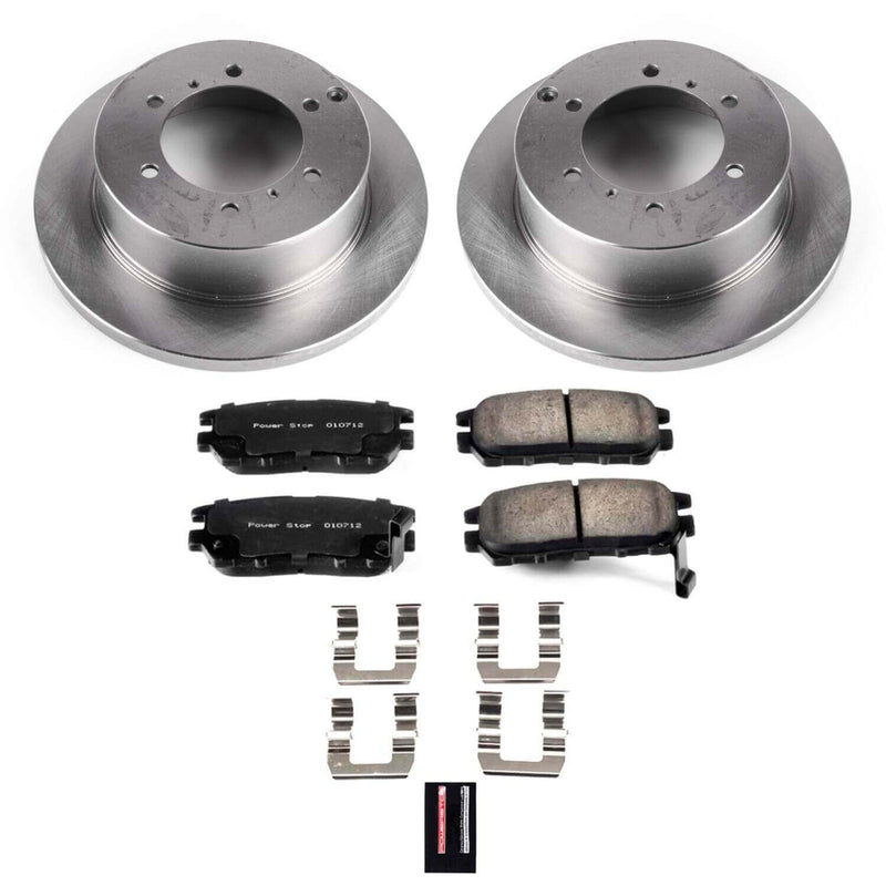 Power Stop KOE5022 Autospecialty 1-Click Daily Driver Rear Brake Kit for 1991-2000 Mitsubishi Montero product image