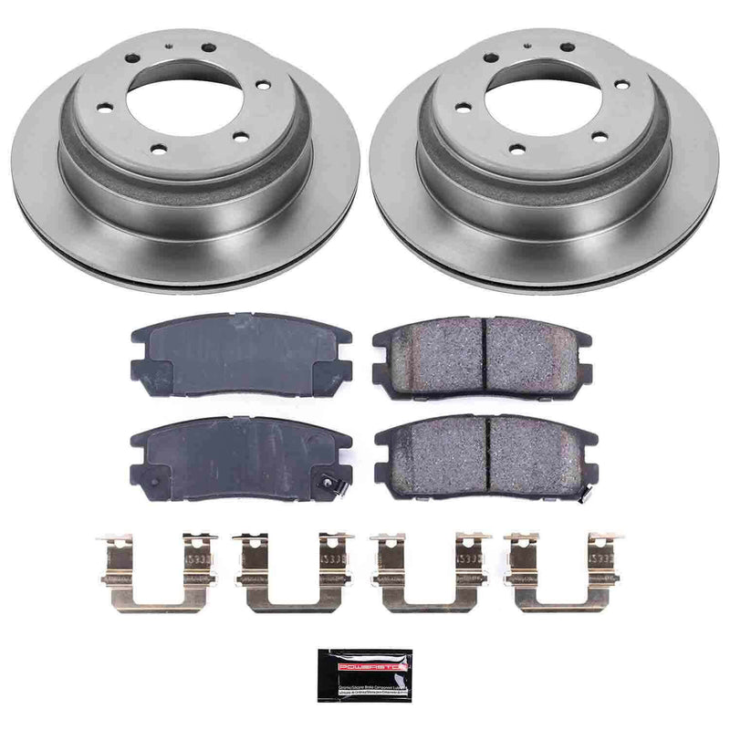 Power Stop KOE5029 Autospecialty - 1-Click Daily Driver Brake Kits (Rear) for 1992-2004 Acura Slx product image