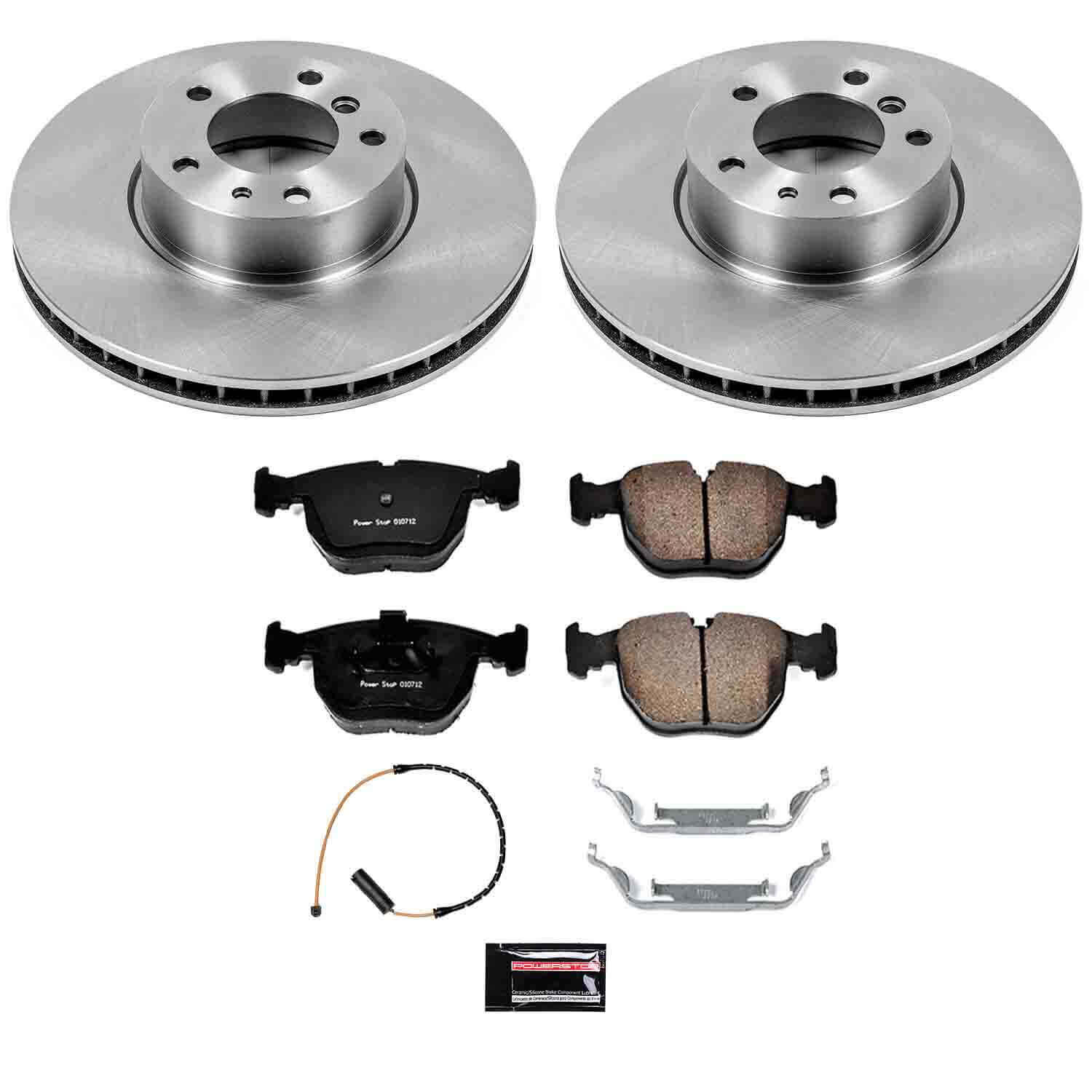 Power Stop KOE503 Autospecialty - 1-Click Daily Driver Brake Kits (Front) for 1995-2001 BMW 740I product image