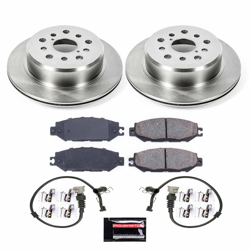 Power Stop KOE5061 Autospecialty 1-Click Daily Driver Rear Brake Kit for 1995-2000 Lexus LS400 product image
