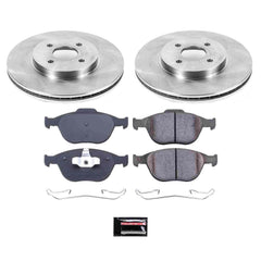 Power Stop KOE5101 Autospecialty - 1-Click Daily Driver Brake Kits (Front) for 2002-2004 Ford Focus product image