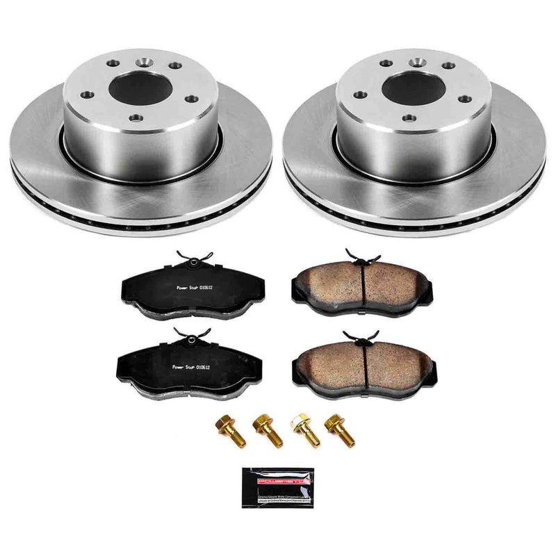 Power Stop KOE5106 Autospecialty - 1-Click Daily Driver Brake Kits (Front) for 1999-2004 Land Rover Discovery product image