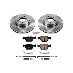 Power Stop KOE5111 Autospecialty 1-Click Daily Driver Plain Rotor Front Brake Kit for 2003-2005 Land Rover Range Rover product image