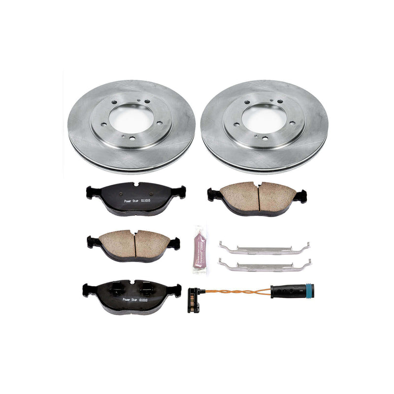 Power Stop KOE5118 Autospecialty - 1-Click Daily Driver Brake Kits (Front) for 2004-2005 Mercedes-Benz E500 product image