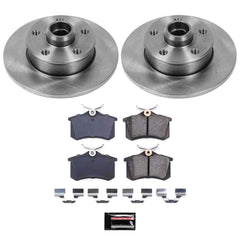 Power Stop KOE513 Autospecialty - 1-Click Daily Driver Brake Kits (Rear) for 1992-1997 Volkswagen Corrado product image