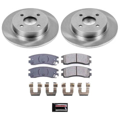 Power Stop KOE5133 Autospecialty - 1-Click Daily Driver Brake Kits (Rear) for 1996-1998 Saturn SC1 product image