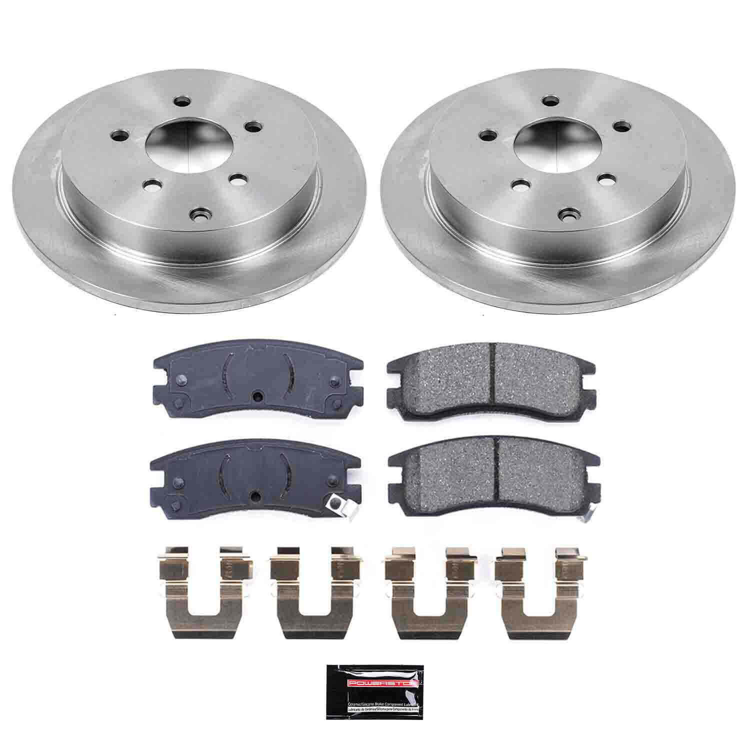 Power Stop KOE5135 Autospecialty - 1-Click Daily Driver Brake Kits (Rear) for 2001-2007 Buick Rendezvous product image