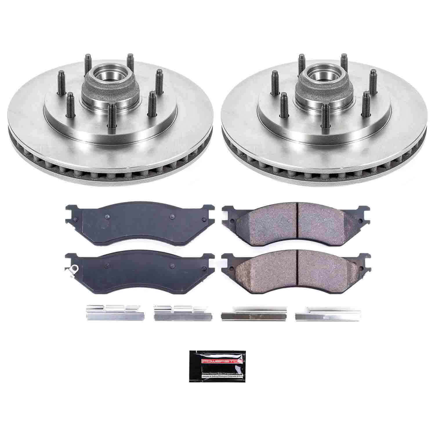 Power Stop KOE5138 Autospecialty - 1-Click Daily Driver Brake Kits (Front) for 1997-2004 Ford F-150 product image