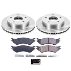 Power Stop KOE5142 Autospecialty - 1-Click Daily Driver Brake Kits (Front) for 2000-2001 Dodge Ram 1500 product image
