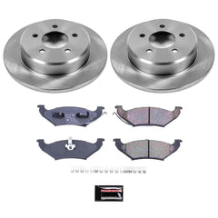 Power Stop KOE5149 Autospecialty - 1-Click Daily Driver Brake Kits (Rear) for 1997-2000 Chrysler Town & Country product image