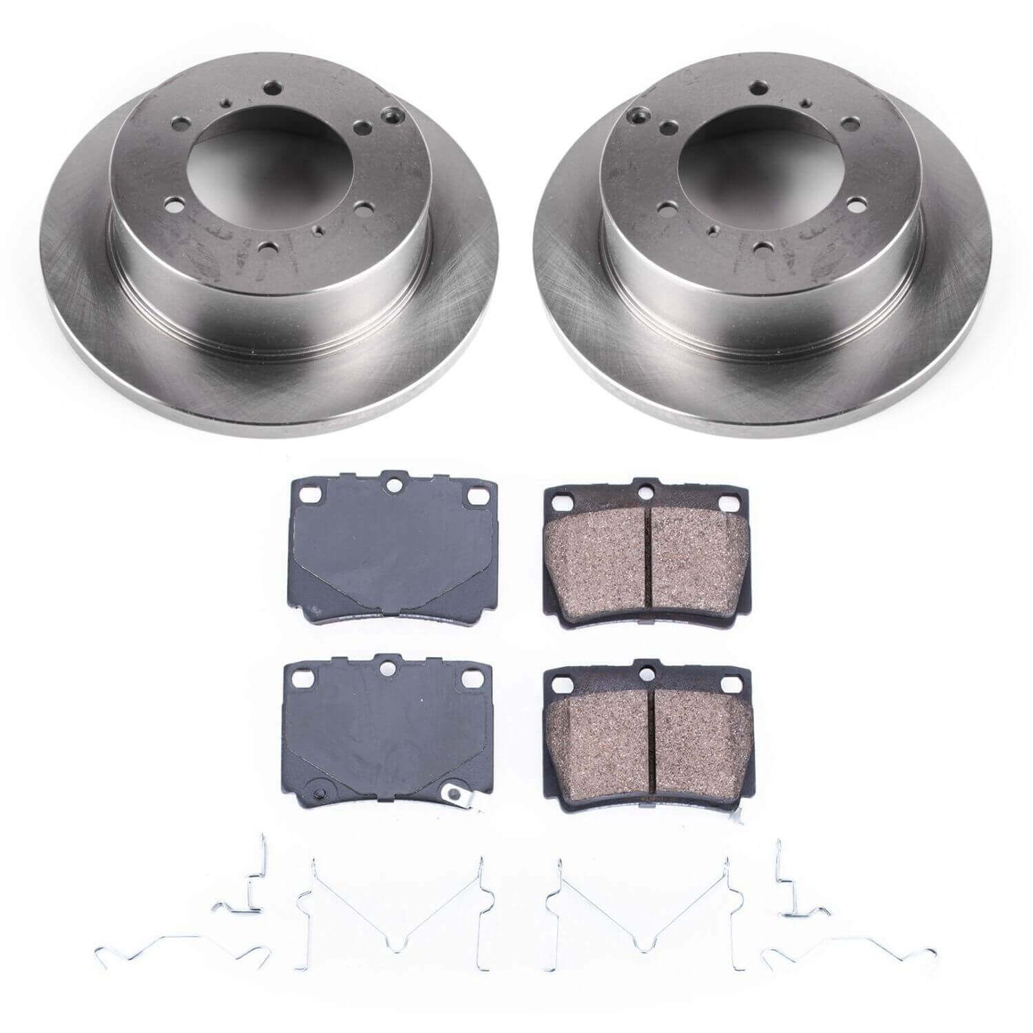Power Stop KOE5160 Autospecialty 1-Click Daily Driver Rear Brake Kit for 1997-2004 Mitsubishi Montero Sport product image