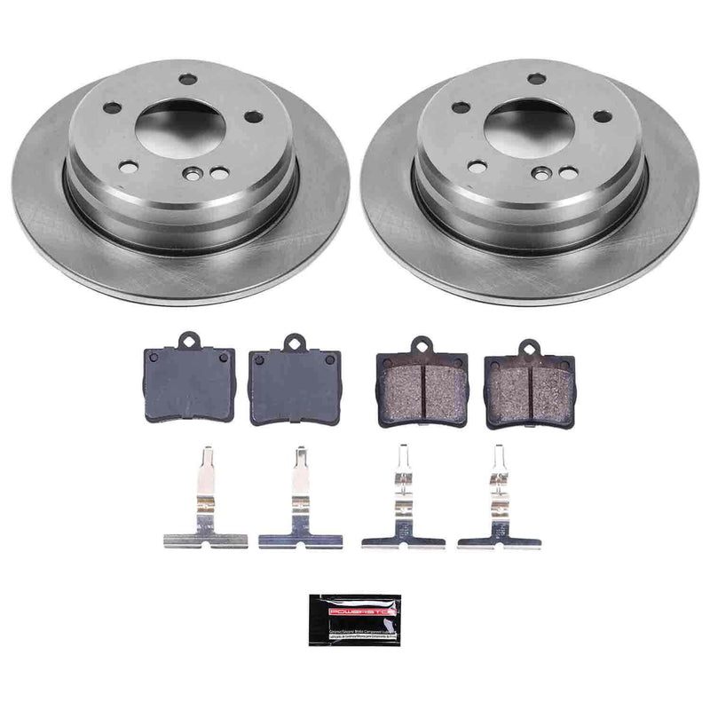 Power Stop KOE5167 Autospecialty - 1-Click Daily Driver Brake Kits (Rear) for 1994-1998 Mercedes-Benz C220 product image