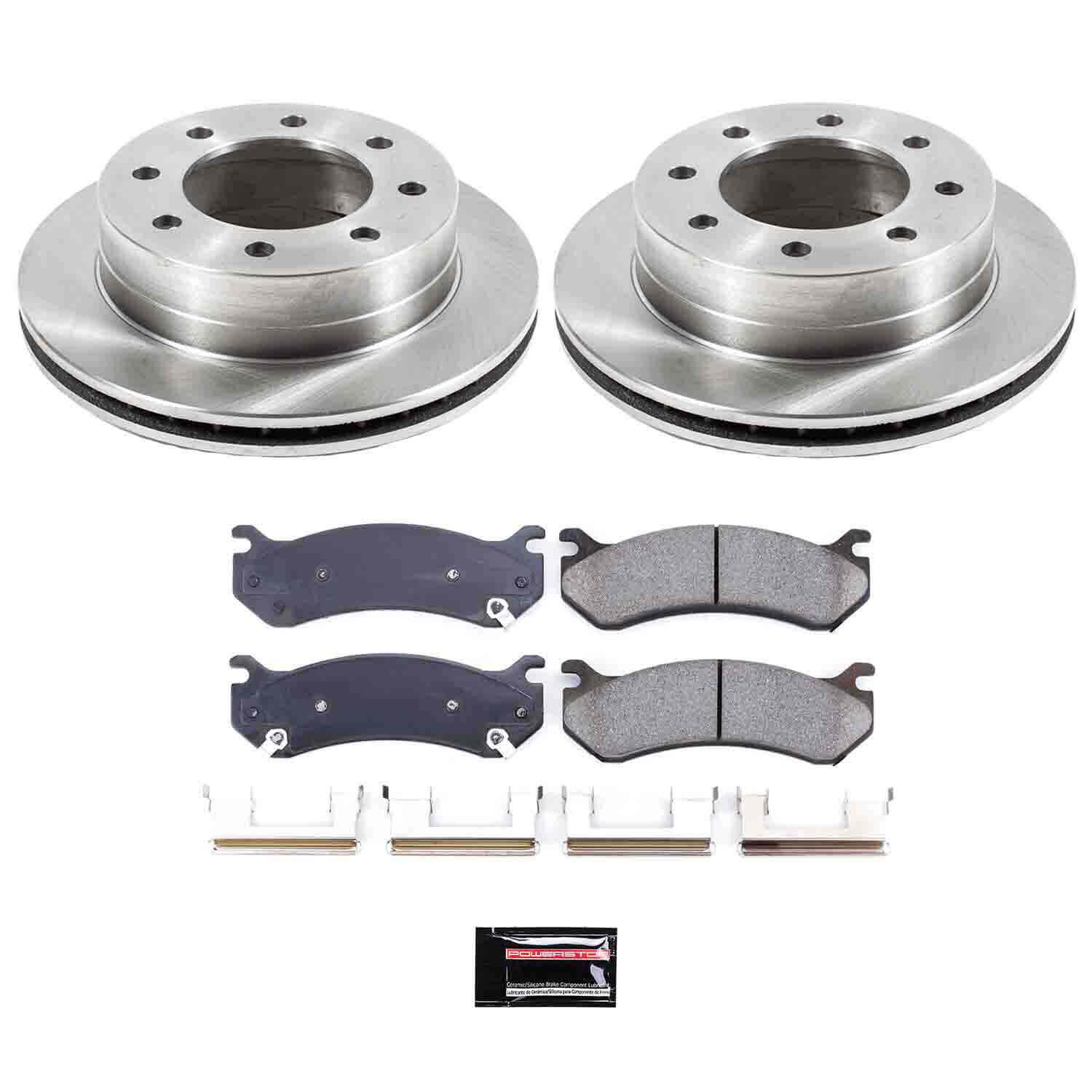 Power Stop KOE5190 Autospecialty - 1-Click Daily Driver Brake Kits (Rear) for 2003-2005 Chevrolet Silverado 1500 HD product image